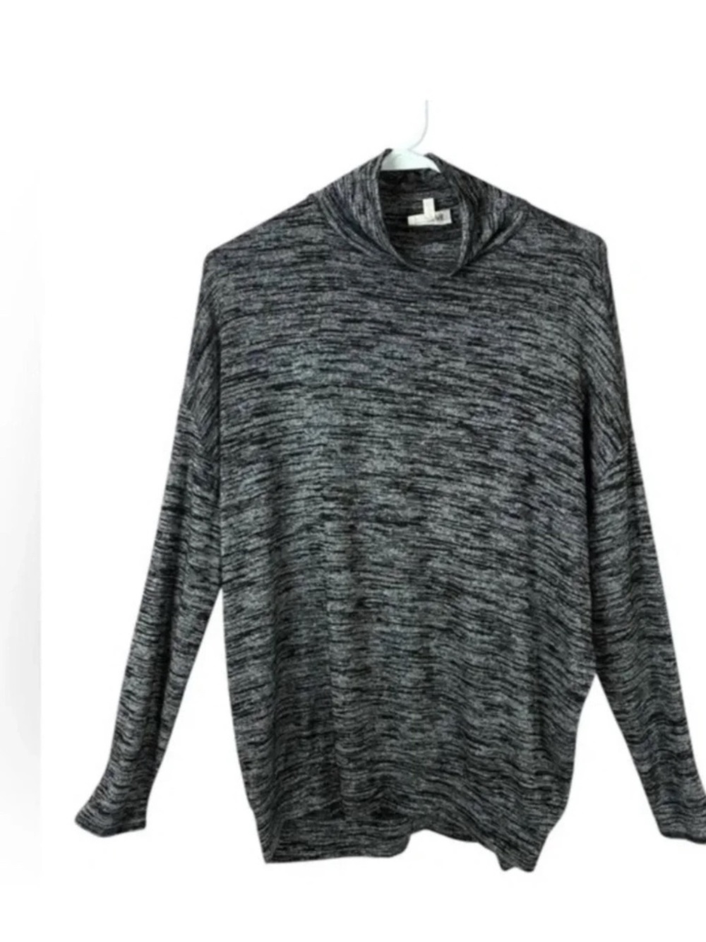 Wilfred Gray Marled Oversized Top